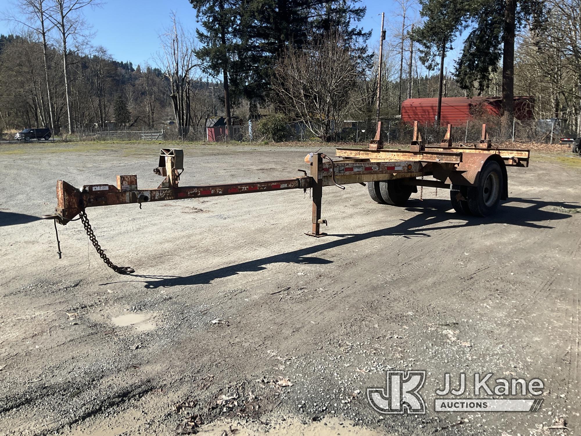 (Tacoma, WA) 2001 Butler Pole Trailer Towable