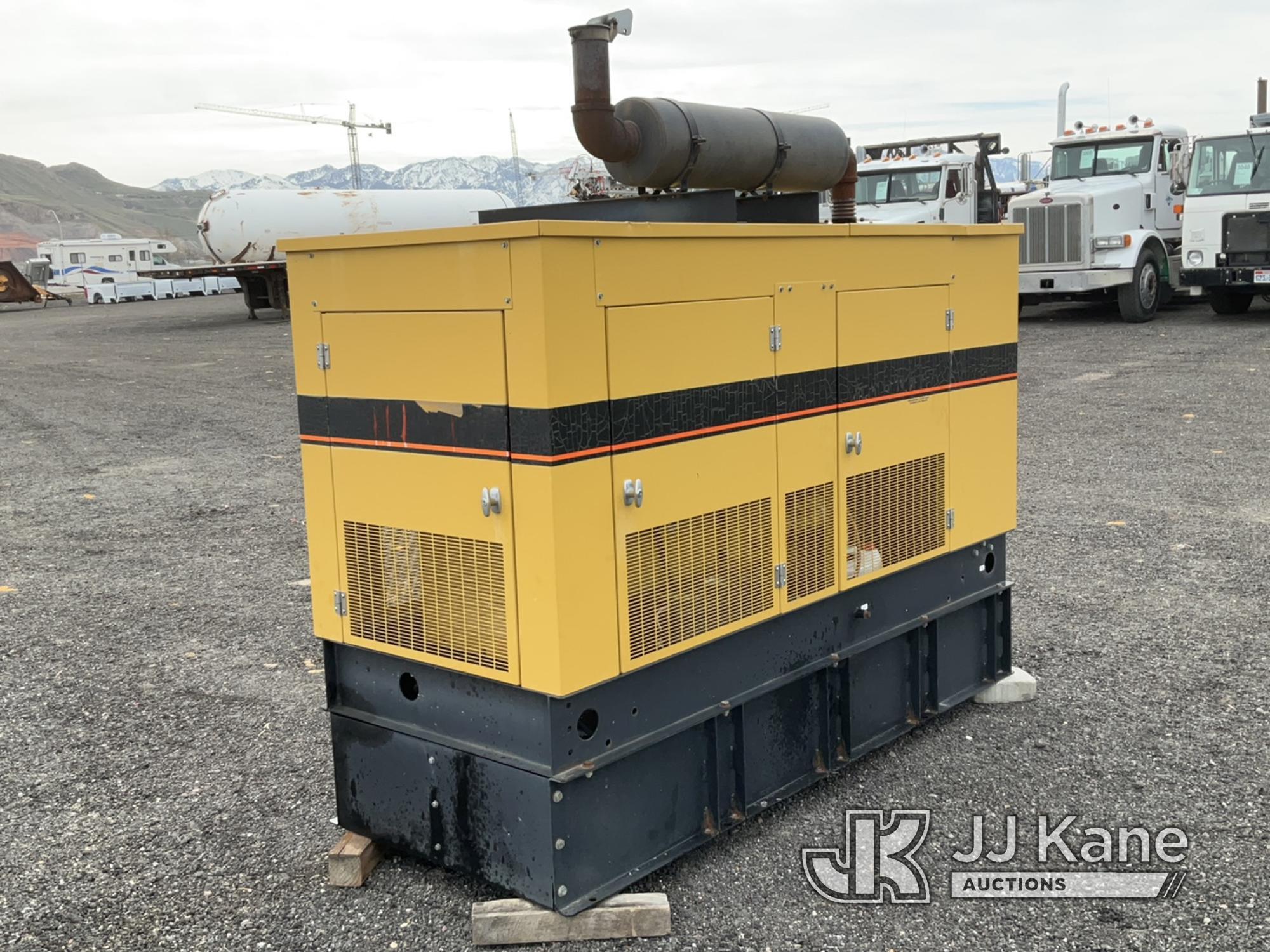 (Salt Lake City, UT) 1997 Olympian 60 KVA Generator Running when taken out of service