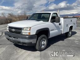 (Salt Lake City, UT) 2006 Chevrolet Silverado 2500HD Service Truck Runs & Moves