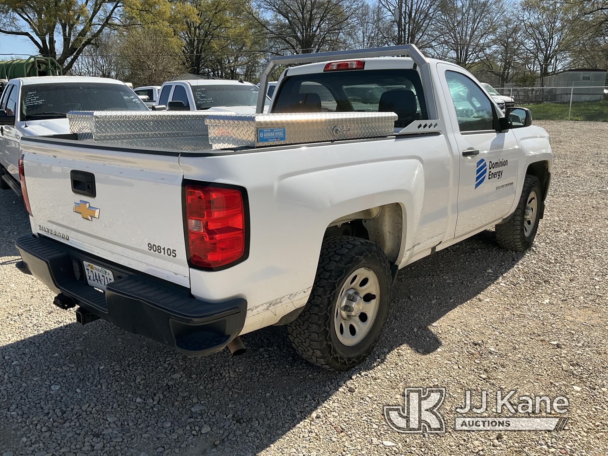 (Charlotte, NC) 2016 Chevrolet Silverado 1500 4x4 Pickup Truck Runs & Moves