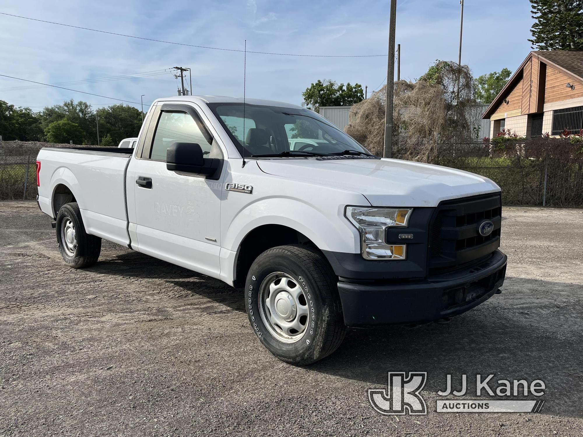 (Tampa, FL) 2017 Ford F150 4x4 Pickup Truck Runs & Moves) (Body Damage