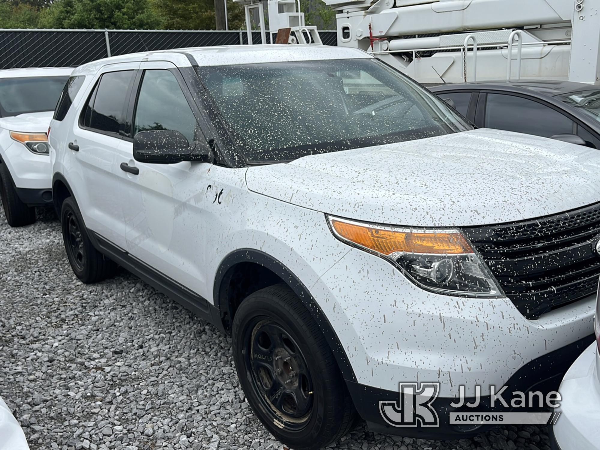 (Covington, LA) 2014 Ford Explorer AWD Police Interceptor 4-Door Sport Utility Vehicle Not Running,