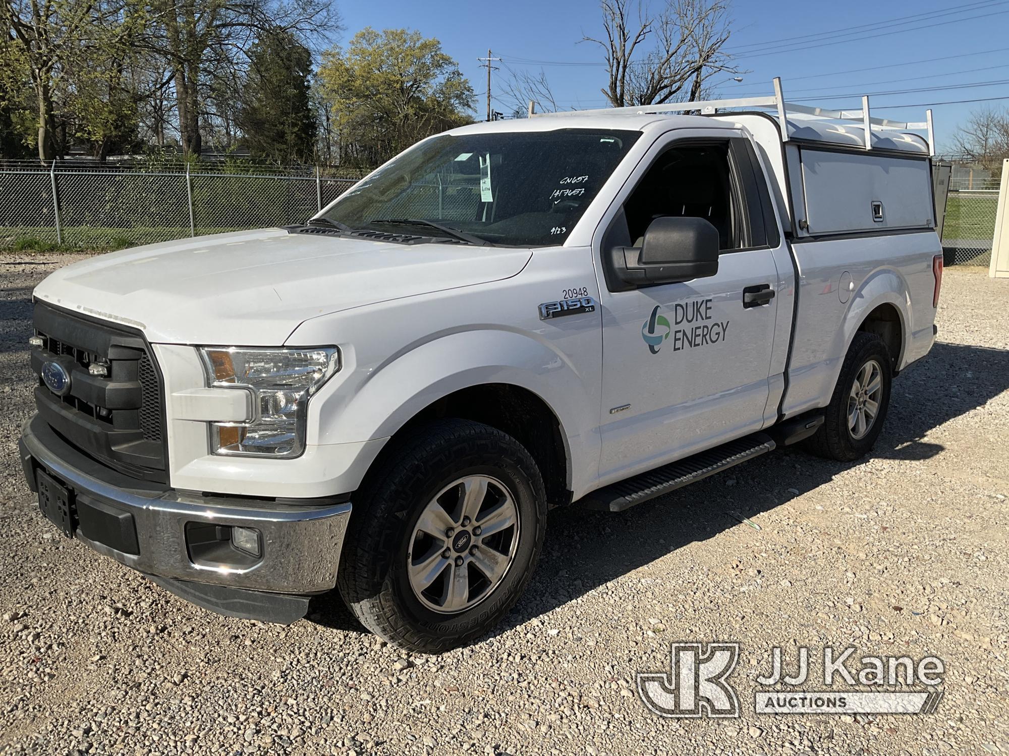 (Charlotte, NC) 2016 Ford F150 Pickup Truck Duke Unit) (Runs & Moves) (Paint Damage