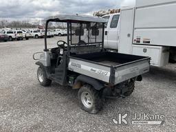 (Verona, KY) 2008 Kubota RTV900 4x4 Utility Cart No Title) (Not Running, Condition Unknown, Cranks,