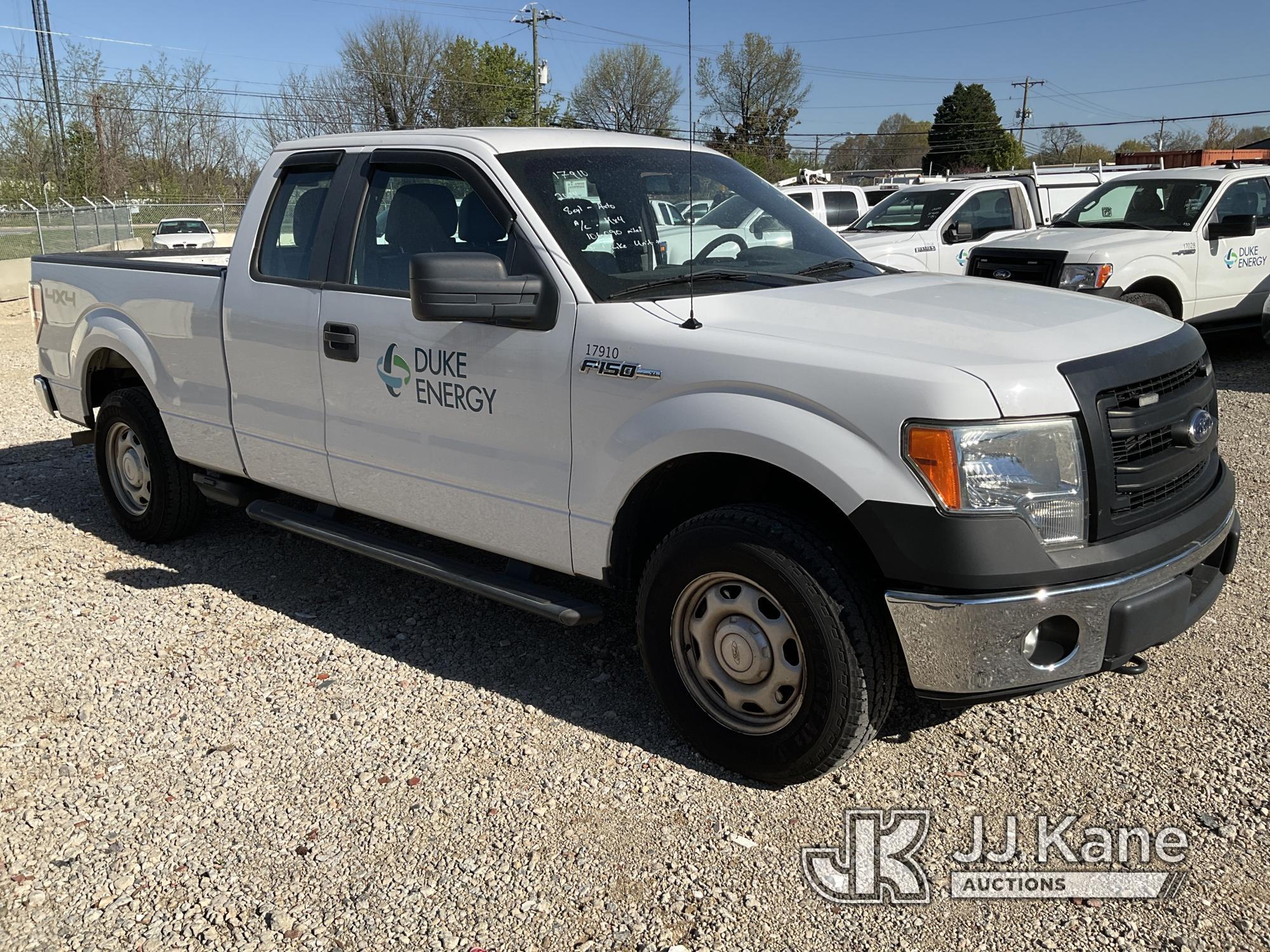 (Charlotte, NC) 2014 Ford F150 4x4 Extended-Cab Pickup Truck Duke Unit) (Runs & Moves