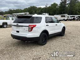 (Robert, LA) 2013 Ford Explorer AWD Police Interceptor 4-Door Sport Utility Vehicle Runs, Moves) (Lo