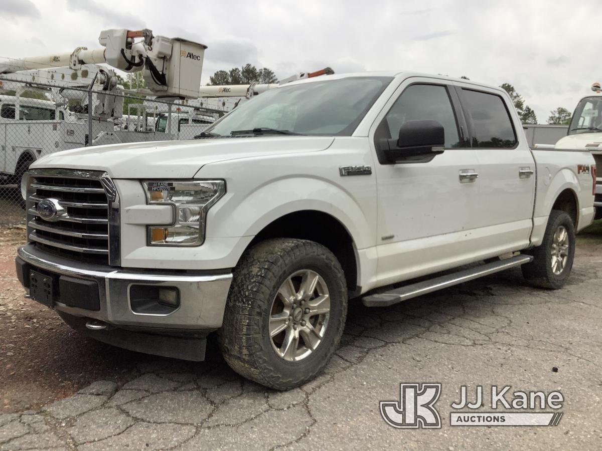 (Graysville, AL) 2017 Ford F150 4x4 Crew-Cab Pickup Truck Not Running, Condition Unknown) (Rear Driv