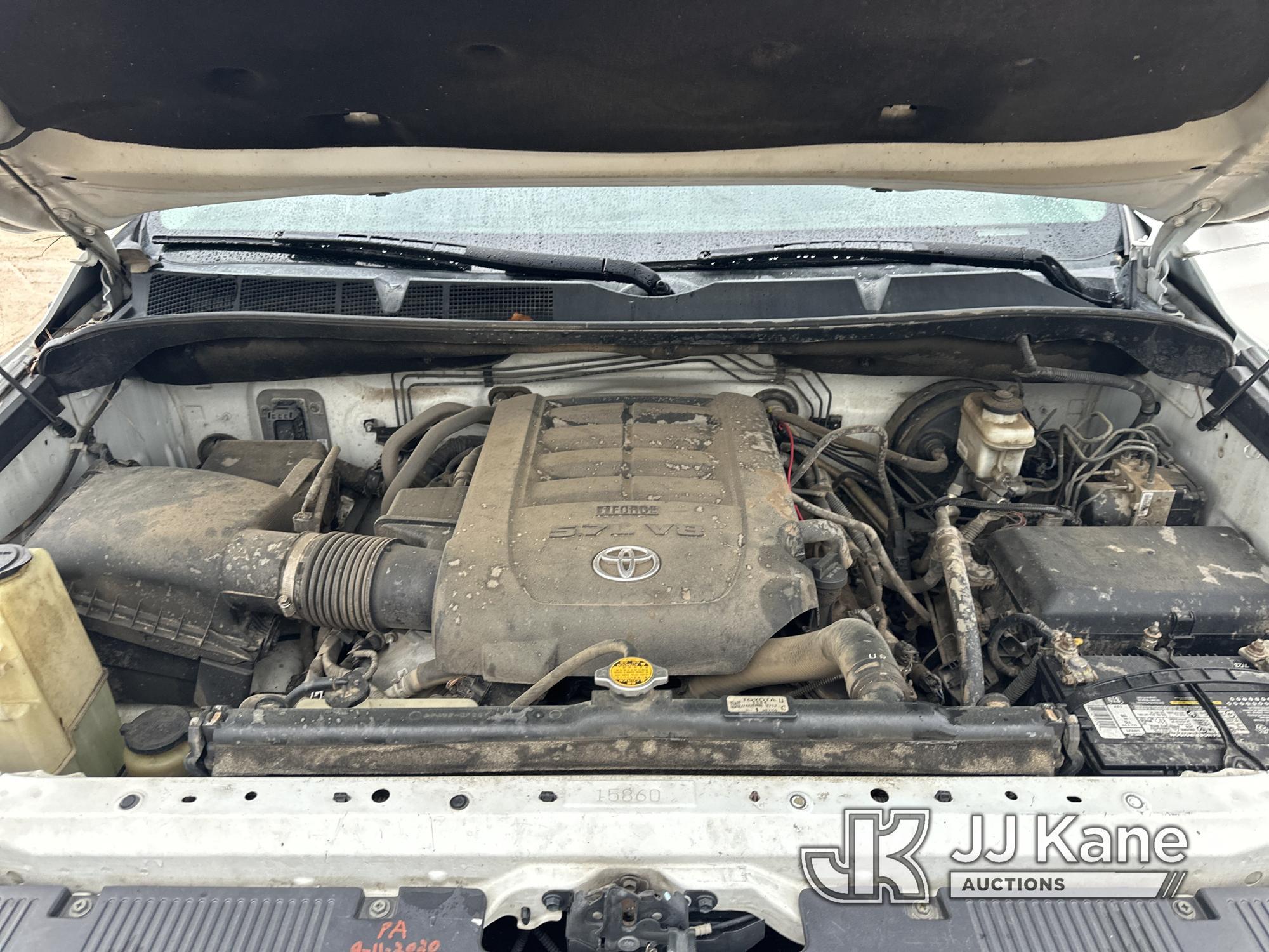 (Shelby, NC) 2015 Toyota Tundra 4x4 Crew-Cab Pickup Truck Runs & Moves) (Check Engine Light On. Body