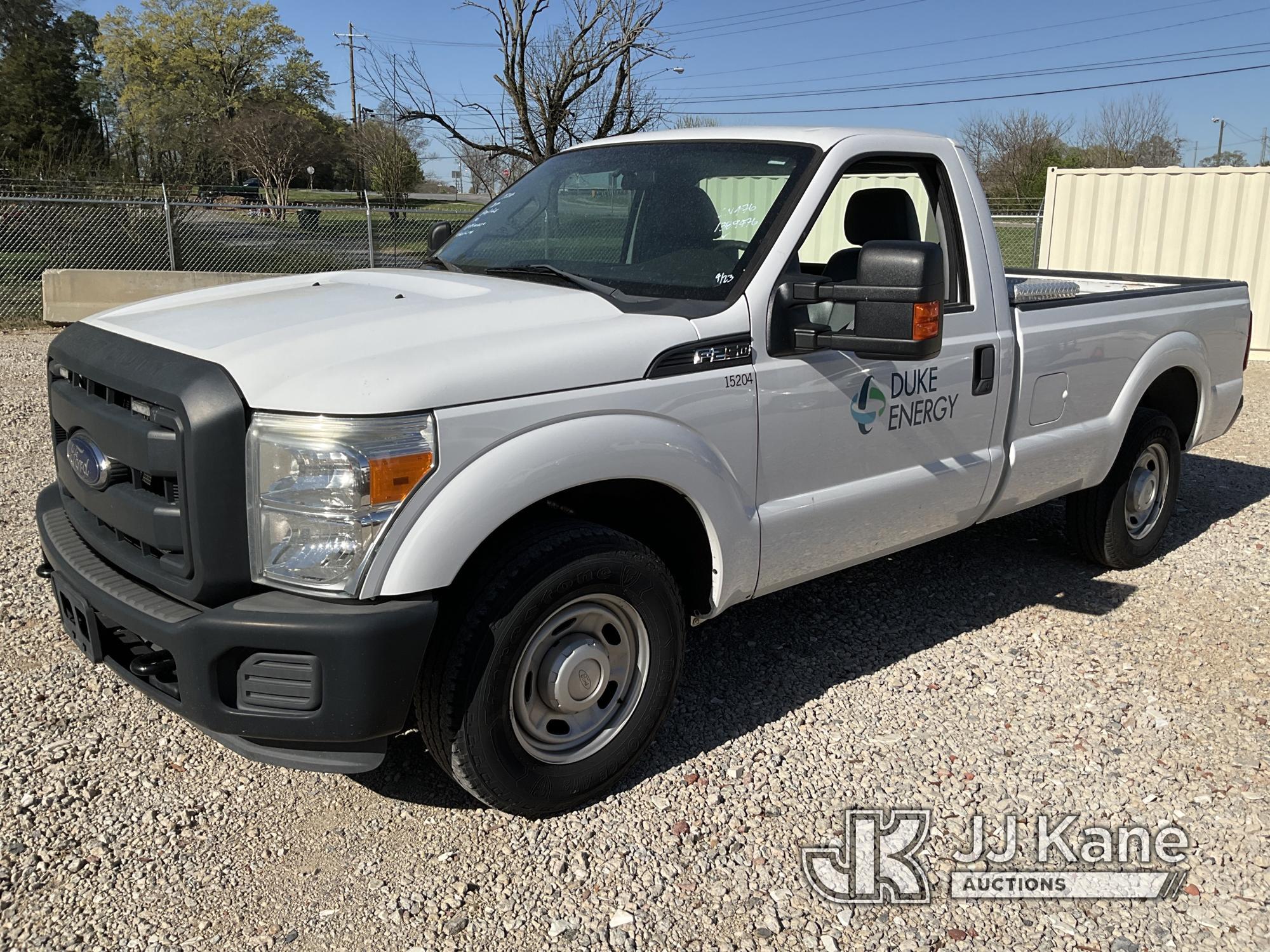 (Charlotte, NC) 2014 Ford F250 Pickup Truck Duke Unit) (Runs & Moves