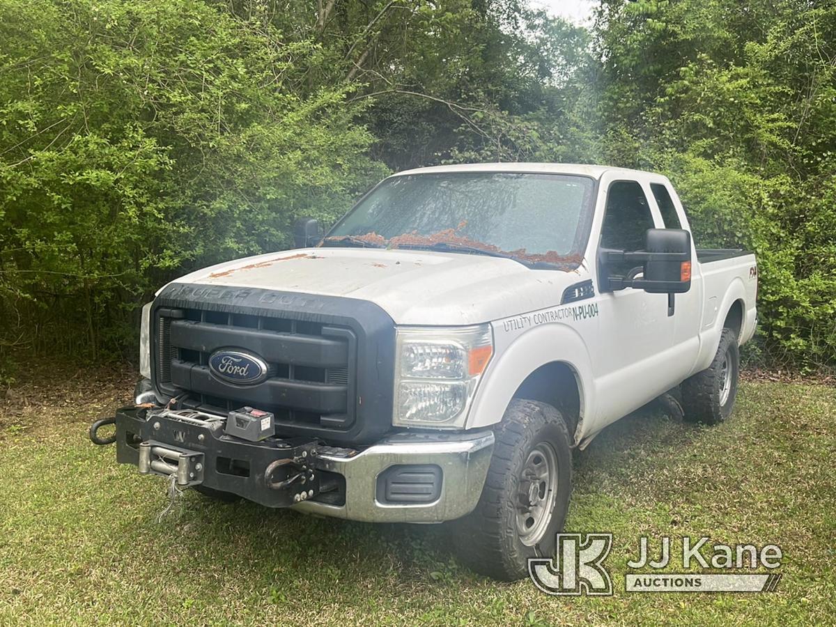 (Bennettsville, SC) 2014 Ford F250 4x4 Extended-Cab Pickup Truck Not Running & Condition Unknown) (T