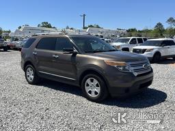 (Covington, LA) 2015 Ford Explorer XLT 4-Door Sport Utility Vehicle Runs & Moves) (Broken Running Li