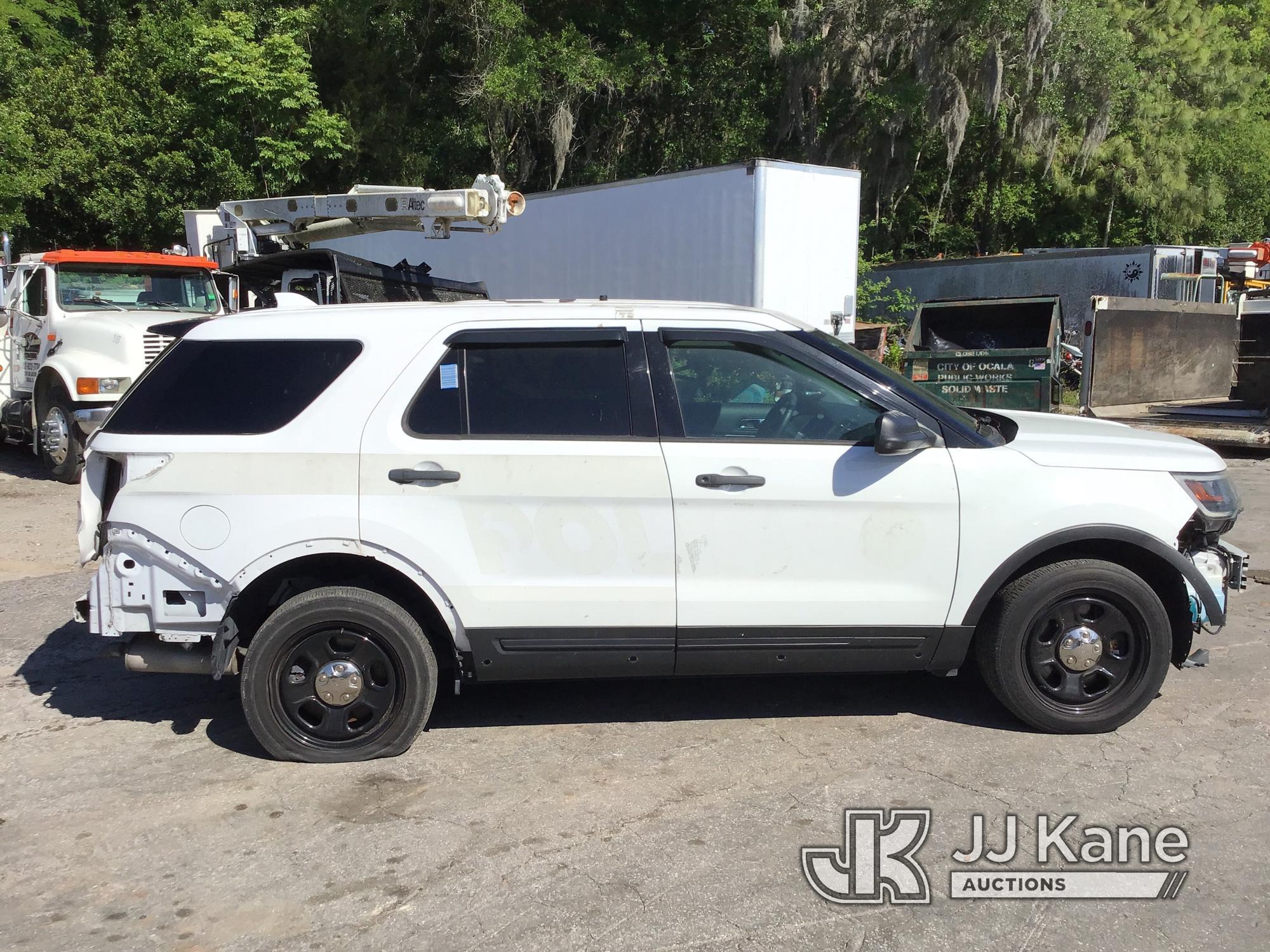 (Ocala, FL) 2017 Ford Explorer AWD Police Interceptor Sport Utility Vehicle CERTICIATE OF DESTRUCTIO