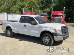 (Charlotte, NC) 2012 Ford F150 4x4 Extended-Cab Pickup Truck Runs & Moves) (Jump To Start, Body/Pain