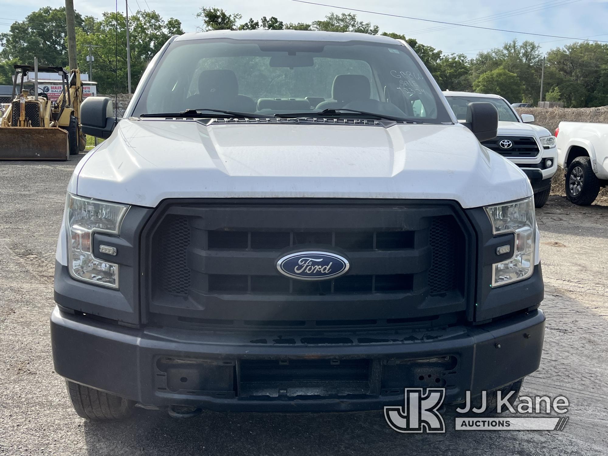 (Tampa, FL) 2017 Ford F150 4x4 Pickup Truck Runs & Moves) (Body Damage