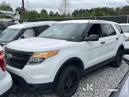 (Covington, LA) 2014 Ford Explorer AWD Police Interceptor 4-Door Sport Utility Vehicle Not Running,