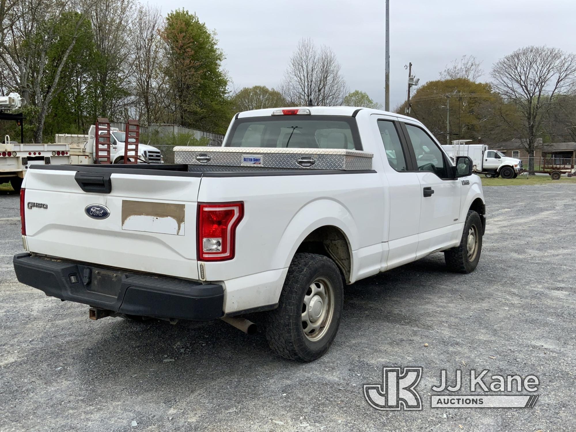 (Shelby, NC) 2015 Ford F150 4x4 Extended-Cab Pickup Truck Runs & Moves) (Runs Rough