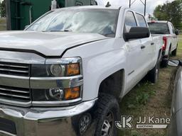 (Florence, SC) 2018 Chevrolet Silverado 2500 4x4 Crew-Cab Pickup Truck, Rear End needs replaced. Run