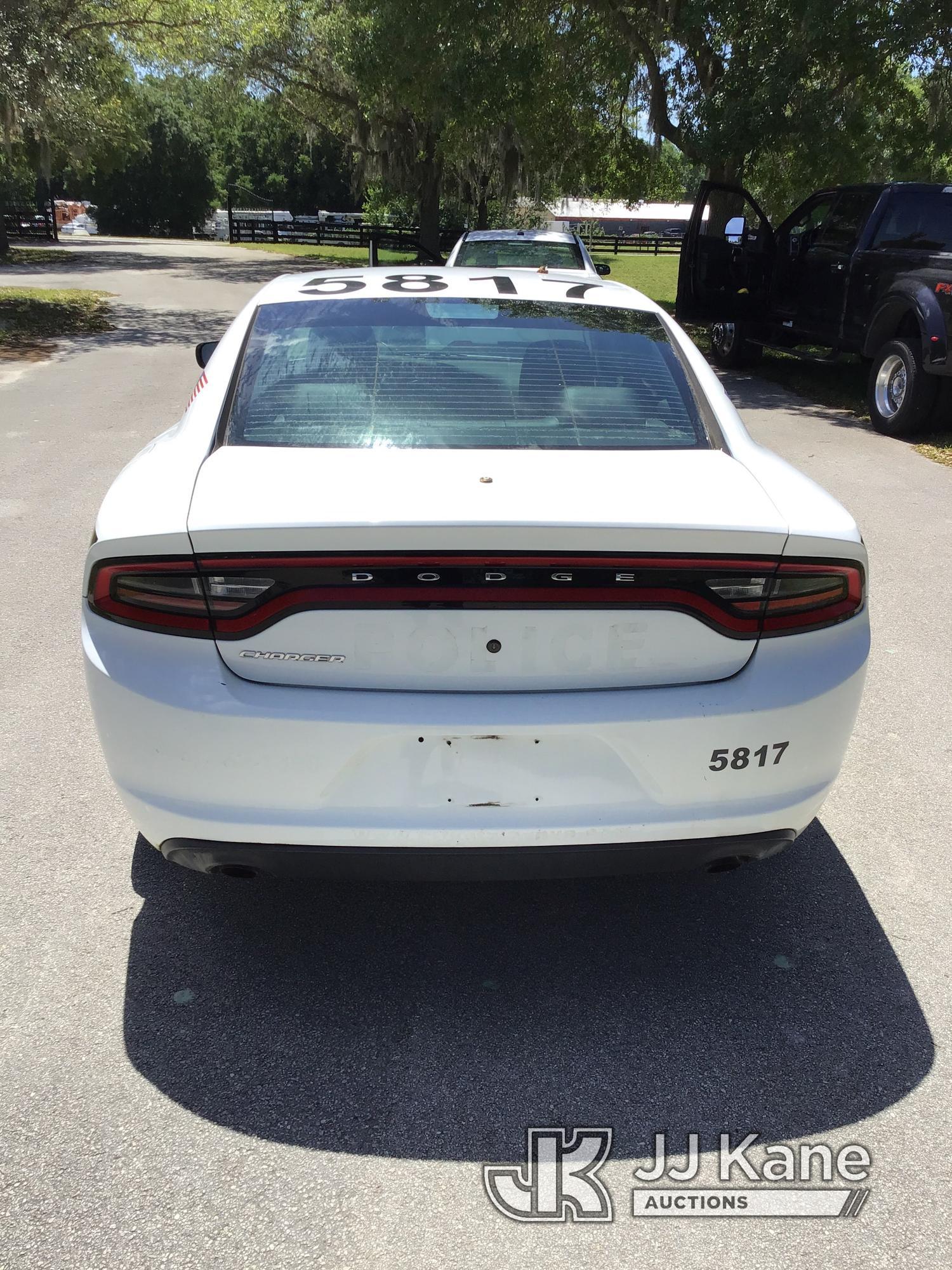 (Ocala, FL) 2016 Dodge Charger Police Package 4-Door Sedan, Municipal Owned Runs & Moves