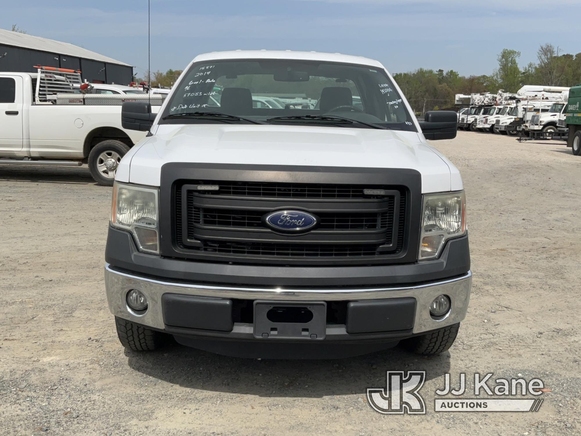 (Charlotte, NC) 2014 Ford F150 Pickup Truck Duke Unit) (Runs & Moves) (Airbag Light On