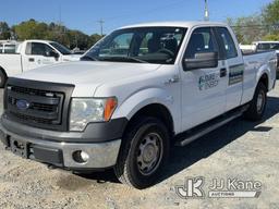 (Charlotte, NC) 2014 Ford F150 4x4 Extended-Cab Pickup Truck Duke Unit) (Runs & Moves) (Paint Damage