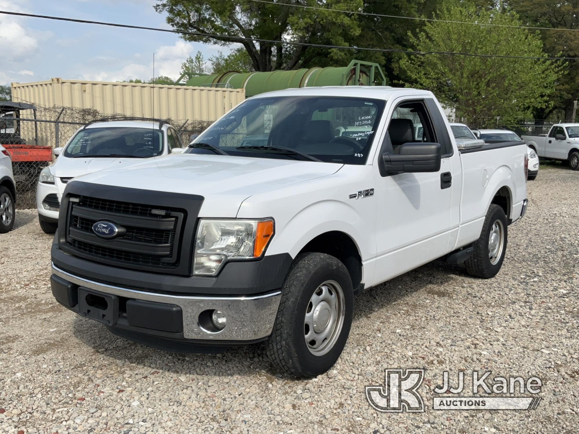 (Charlotte, NC) 2014 Ford F150 Pickup Truck Duke Unit) (Runs & Moves) (Airbag Light On