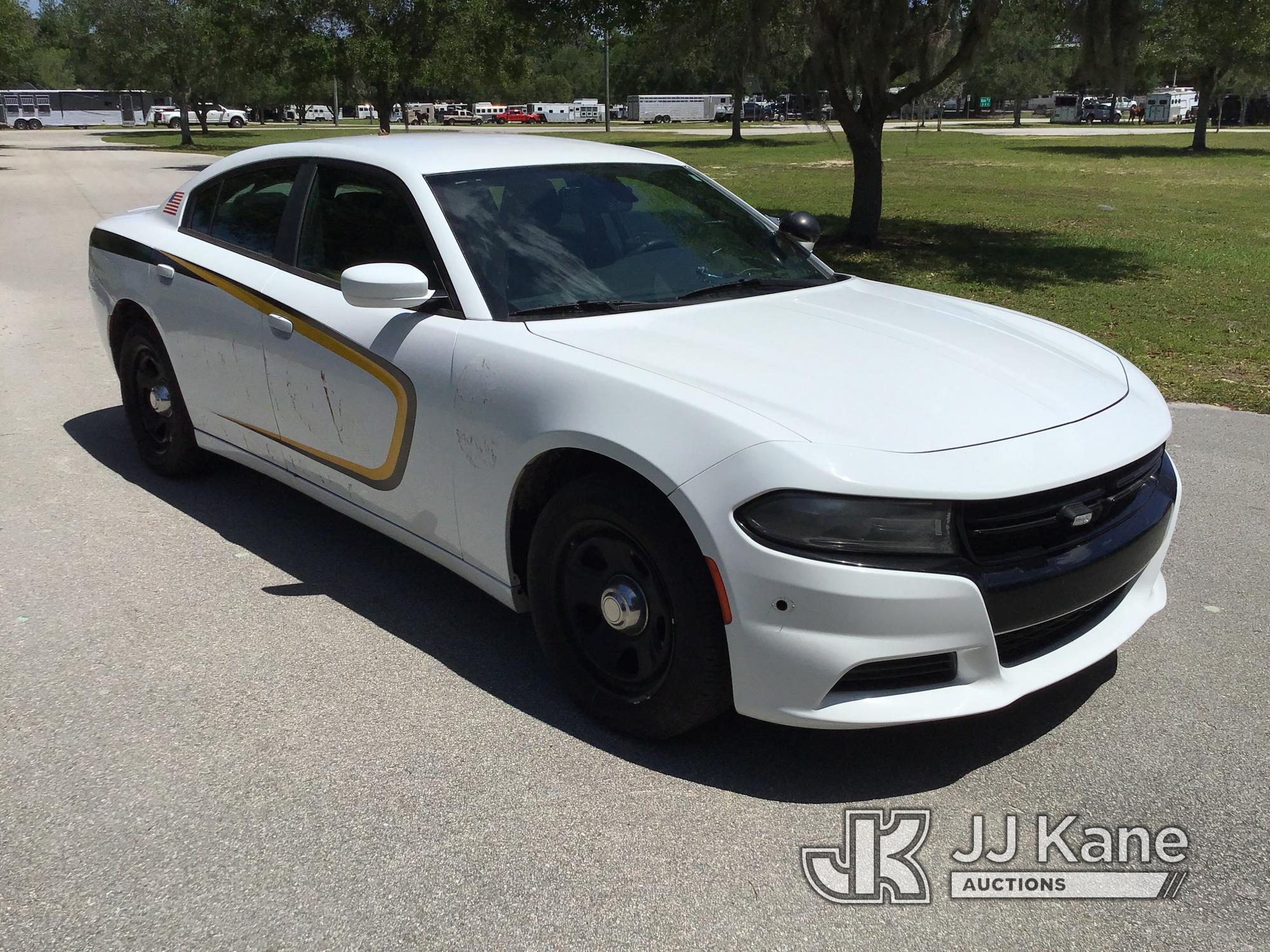 (Ocala, FL) 2016 Dodge Charger Police Package 4-Door Sedan, Municipal Owned Runs & Moves