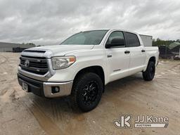 (Shelby, NC) 2015 Toyota Tundra 4x4 Crew-Cab Pickup Truck Runs & Moves) (Check Engine Light On. Body