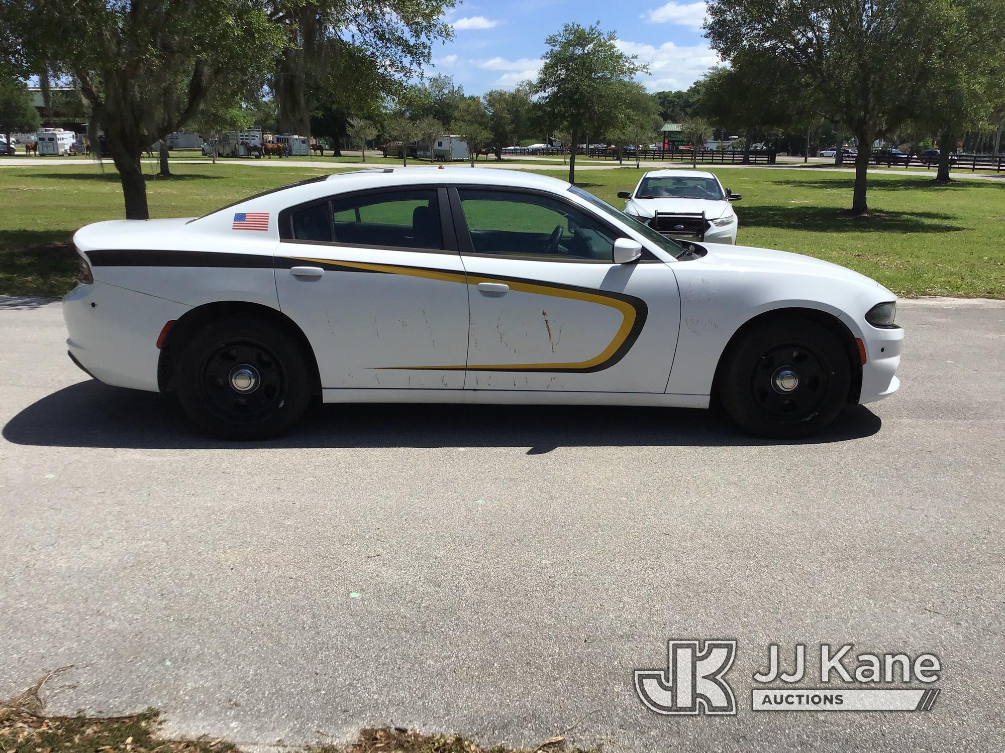 (Ocala, FL) 2016 Dodge Charger Police Package 4-Door Sedan, Municipal Owned Runs & Moves