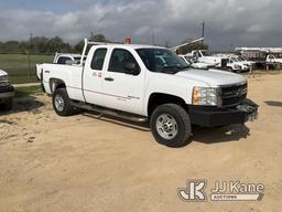 (Houston, TX) 2012 Chevrolet Silverado 2500HD 4x4 Extended-Cab Pickup Truck Runs & Moves