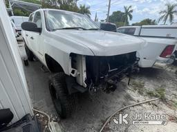 (Pompano Beach, FL) 2011 Chevrolet Silverado 1500 Crew-Cab Pickup Truck Not Running, Condition Unkno