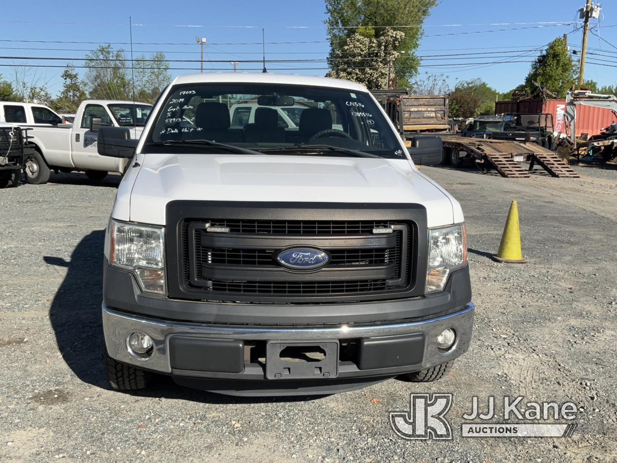 (Charlotte, NC) 2014 Ford F150 Pickup Truck Duke Unit) (Runs & Moves