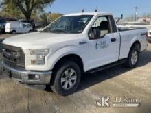 2016 Ford F150 4x4 Pickup Truck Duke Unit) (Runs & Moves) (Body/Paint Damage, Airbag Light On