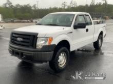 (Supply, NC) 2011 Ford F150 4x4 Extended-Cab Pickup Truck, Co-Op Unit Runs, Moves