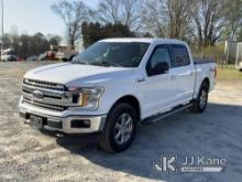 2018 Ford F150 4x4 Crew-Cab Pickup Truck Runs & Moves) (Engine Noise, Engine Knock, Per Seller Cam P