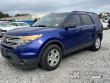 2014 Ford Explorer 4-Door Sport Utility Vehicle Runs & Moves) (Minor Paint Damage on Hood