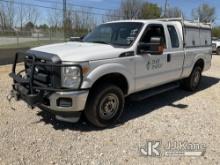 (Charlotte, NC) 2016 Ford F250 4x4 Extended-Cab Pickup Truck Duke Unit) (Runs & Moves) (ABS Light On