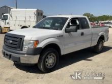 2012 Ford F150 4x4 Extended-Cab Pickup Truck Runs & Moves) (Jump To Start, Body/Paint Damage
