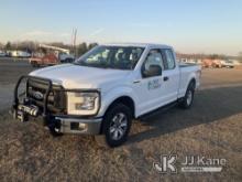 2016 Ford F150 4x4 Extended-Cab Pickup Truck Duke Unit) (Runs & Moves