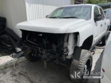 (Pompano Beach, FL) 2011 Chevrolet Silverado 1500 Crew-Cab Pickup Truck Not Running, Condition Unkno