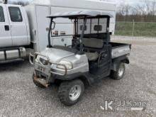 2008 Kubota RTV900 4x4 Utility Cart No Title) (Not Running, Condition Unknown, Cranks, Seller Note: 