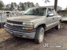 (Graysville, AL) 2000 Chevrolet Silverado 2500 4x4 Extended-Cab Pickup Truck Not Running, Condition