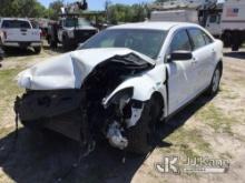 2013 Ford Taurus AWD 4-Door Sedan, Municipal Owned Not Running, Condition Unknown) (Major Body Damag