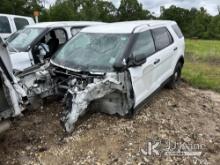 2018 Ford Explorer AWD Police Interceptor 4-Door Sport Utility Vehicle Not Running, Condition Unknow