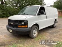 2015 Chevrolet Express G2500 Cargo Van Runs Rough, Moves) (Per Seller: Engine Issues, Backfires, Los