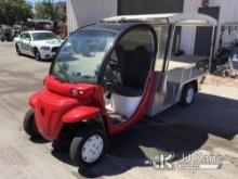 2007 GEM Large Utility Golf Cart Not Running, Condition Unknown.