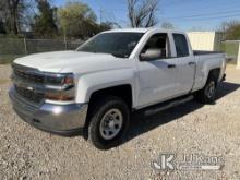 2018 Chevrolet Silverado 1500 4x4 Extended-Cab Pickup Truck Duke Unit) (Runs & Moves) (Body Damage