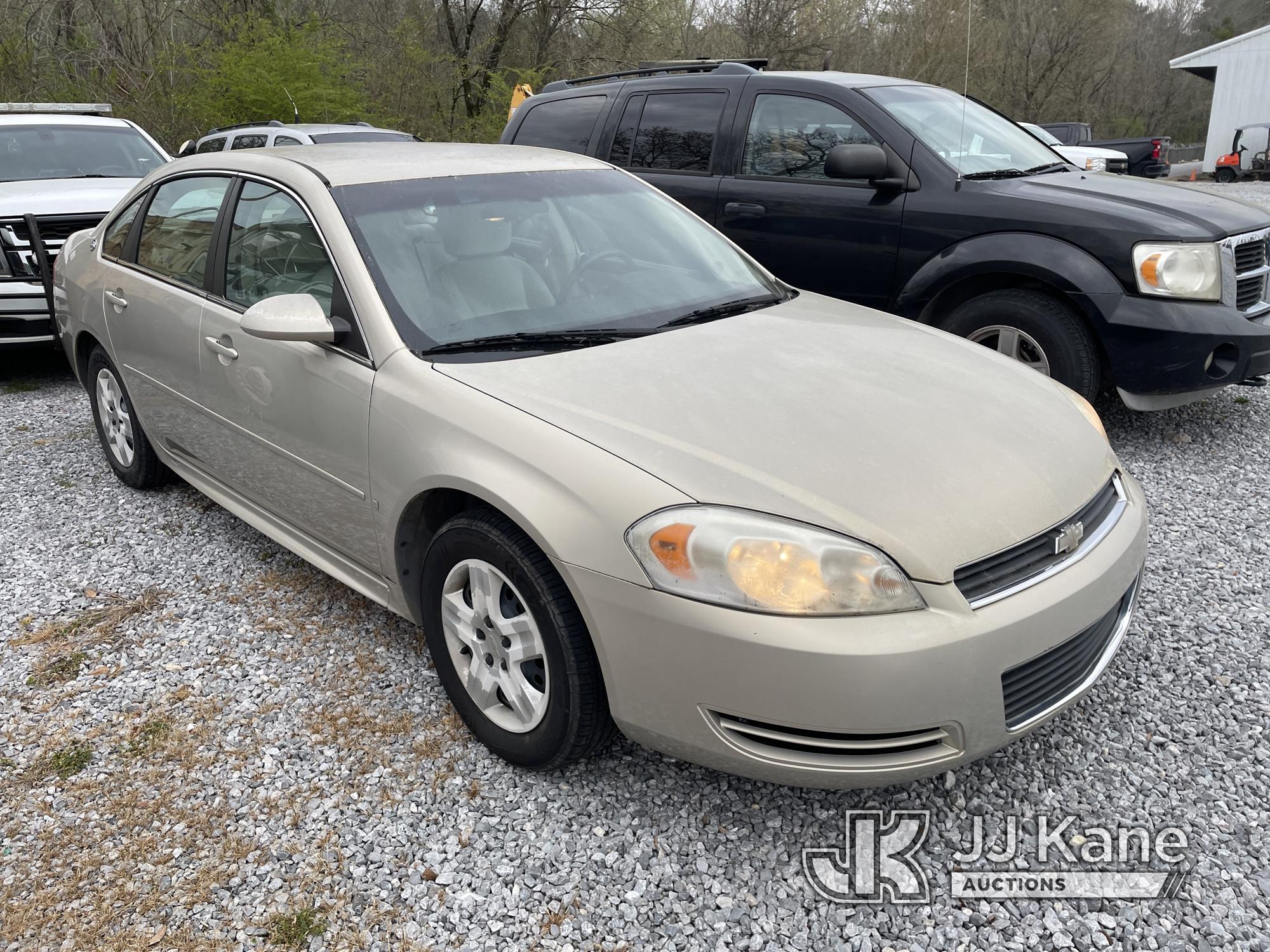 (Columbiana, AL) 2009 Chevrolet Impala 4-Door Sedan, (Municipality Owned) Runs & Moves) (Jump To Sta