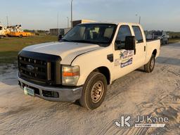 (Westlake, FL) 2010 Ford F250 Crew-Cab Pickup Truck Runs & Moves) (Check Engine Light On, Body Damag