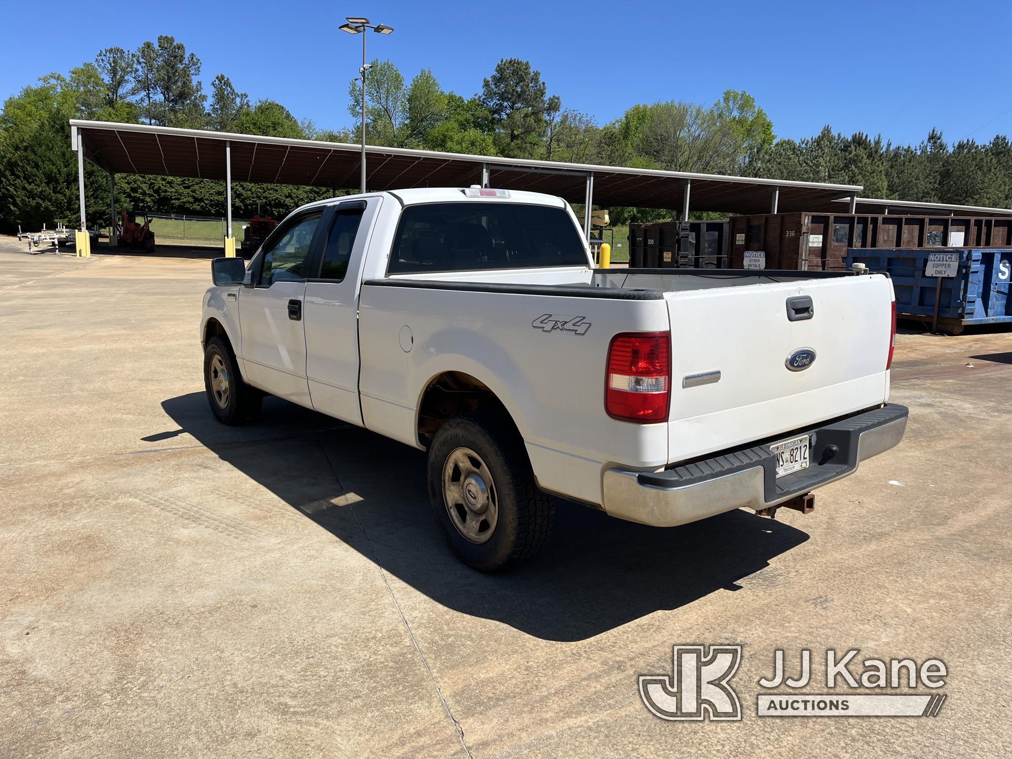 (Lagrange, GA) 2005 Ford F150 4x4 Pickup Truck (Runs & Moves)