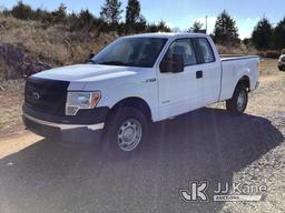 (Kodak, TN) 2014 Ford F150 4x4 Extended-Cab Pickup Truck Runs & Moves) (Jump To Start, Body Damage)